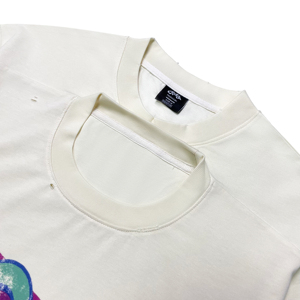 Camisetas Extra Grandes de Alta Calidad para Hombre, Diseño de Color Degradado Gradual, Efecto Desgastado, Camiseta de Algodón con Estampado DTG para Hombre - Product Image 5