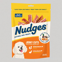 Sachet Doypack Personnalisé en Plastique Transparent pour Friandises et Aliments pour Chiens et Chats, avec Fermeture Éclair