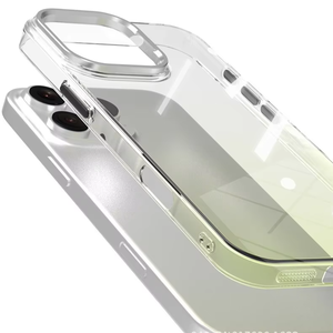 <span class=keywords><strong>Coque</strong></span> de téléphone portable antichoc en TPU souple à 4 côtés avec boutons et <span class=keywords><strong>coque</strong></span> arrière en PC intégrale, style cristal dégradé, anti-chute - Product Image 1