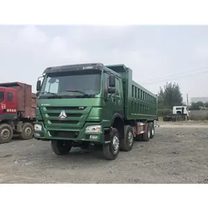 Sinotruk Howo 6X4 50 톤 Faw 8X4 12 휠 사용 덤프 트럭 판매 몸바사