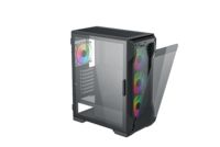 Table de panneau latéral en verre trempé maison, boîtier de Pc Rgb Atx Table de jeu d'ordinateur