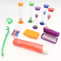Vente en Gros Kit de Soins Bucco-dentaires Orthodontiques Professionnel Portable 8 Pièces pour Usage Domestique, Kit d'Hygiène Buccale