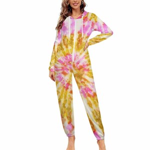 بيع بالجملة قطعة واحدة بيجامة مقنعين بذلة للرجال والنساء طويلة الأكمام الجبهة سستة الصيف الطباعة السروال القصير الطلب الطباعة - Product Image 2