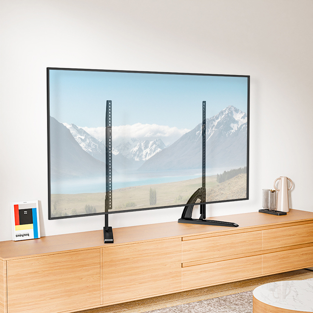 TV Stand Legs up to 75inch TV Holder Alloy Steel TV Mount Hold up to 40kg/88lbs