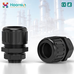 ROHS Сертифицированный IP68 Защита нейлоновых пластиковых кабельных желез водонепроницаемые металлические кабели с шайбой PG7 PG9 PG11 PG16 размеры - Product Image 5