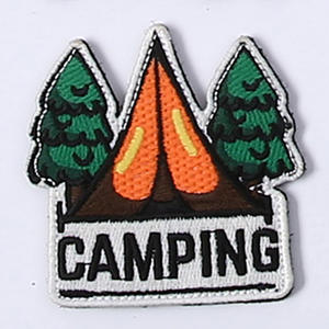 Vente en gros de plusieurs styles d'écussons pour l'extérieur fer à broder sur la montagne, le camping, la randonnée et les vêtements - Product Image 3