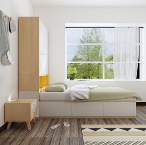 New Design Tatami <strong>Bed</strong> Wardrobe One Bedroom <strong>Single</strong> Child High Box <strong>Storage</strong> <strong>Bed</strong> - Product Image 3