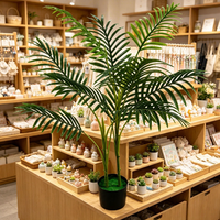 Mini palmier artificiel Areca, palmier Phénix, plante artificielle pour la décoration de petite pièce, événements, mariage, Noël, Nouvel An, arrangements floraux