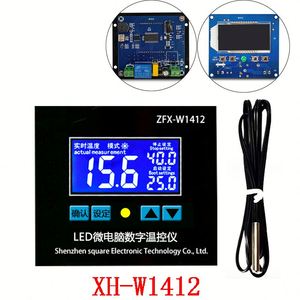 XH-W1412 điều khiển kỹ thuật số nhiệt độ máy vi tính nhiệt chuyển đổi nhiệt kế 12/24/220V thermoregulator ZFX-W1412 - Product Image 2