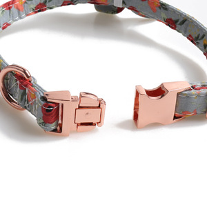 <span class=keywords><strong>Collier</strong></span> pour <span class=keywords><strong>chien</strong></span> personnalisé Doe Pet, motif floral, boucle en métal or rose, nœud mignon de luxe, <span class=keywords><strong>collier</strong></span> réglable pour <span class=keywords><strong>chien</strong></span> et chat - Product Image 3
