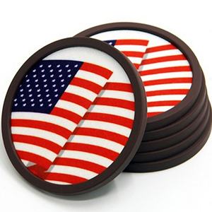 Posavasos de Silicona de PVC Suave, Redondos, Coloridos, en 3D, de Alta Calidad, Personalizados al por Mayor, Precio de Fábrica, Artículo Promocional - Product Image 6