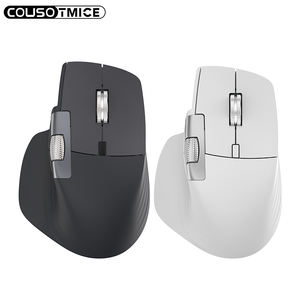Souris sans fil à défilement latéral ergonomique avec défilement intelligent et clic silencieux pour ordinateur Macbook, ordinateur portable, tablette - Product Image 1