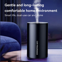 Nouveau Design Portable Alliage Intelligent Parfum Diffuseur Machine Désodorisant Automatique Start-stop Auto Voiture Huile Essentielle Arôme Diffuseur