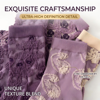 Chaussettes courtes vintage à motif floral pour filles, chaussettes de cheville en coton Kawaii, chaussettes décontractées pour femmes en jacquard mignon, bas personnalisés respirants