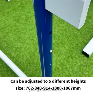 Vallas Ajustables Desmontables para Estadios, Vallas de Atletismo Profesionales para Clubes, para Entrenamiento de Velocidad de 110m/400m - Product Image 6