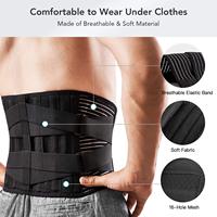 Ceinture Lombaire Médicale Respirante Antidérapante avec 6 Baleines, Orthèse de Maintien Dorsal, Meilleure Vente, Personnalisable pour Hommes et Femmes