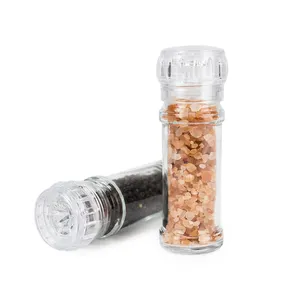 2024 China Factory Supplie High Quality Popular Home And Kitchen Accessories Spice Jar Pepper And Salt Grinder Seasoning Bottle