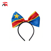 Banderoles de supporters personnalisées pour événements sportifs, en polyester imprimé, décoratives, drapeau du Congo