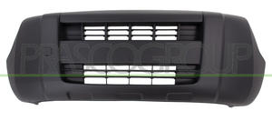 PRASCO - pare-chocs - PARE-CHOCS AVANT - PRÉ-PEINT - BANDE NOIRE MOD. KOMBI pour CITROEN - NEMO - Mod. 01/08 - 04/16 - Product Image 3