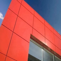 Panneaux composites en aluminium (ACP/ACM) modernes ignifuges pour usage hôtelier, revêtement PVDF, pour bardage mural et façade, marque Alucobond
