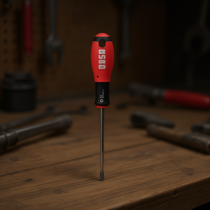 Usag <b>Screwdriver</b> 322mm Length Steel Shaft Red Handle <b>Precision</b> Tip - Product Image 3