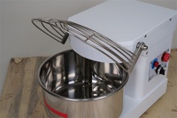 Mélangeur à spirale numérique de marque Pizza de 7 litres, pétrin de table pour la pâtisserie avec bol en acier inoxydable