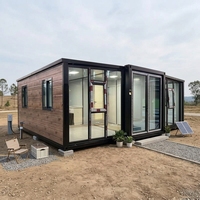 Bureau modulaire préfabriqué DIY 20FT 40FT, bâtiment de bureau portable et extensible pour projets de construction et commerciaux