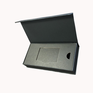 Tùy Chỉnh Sang Trọng Từ Đen Trắng Quà Tặng Thẻ VIP Hộp Tín Dụng - Product Image 3