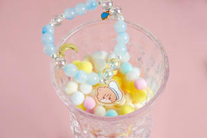 MK077 Boîte mystère de bracelets DIY Kawaii Mikko sous licence, avec surprise chat mignon, cadeau pour fille - Product Image 4