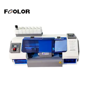 30CM DTF printer with double head XP600 t-shirt printing machine textile fabric printing machine on clothes
