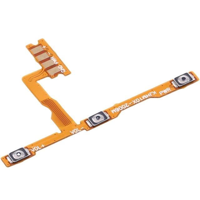 Mobile Phone Volume Button Flex Cable Side Key Power on Off Flex for Xiaomi Redmi Note 9