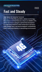נתב סלולרי תעשייתי <span class=keywords><strong>4G</strong></span> <span class=keywords><strong>LTE</strong></span> Cat4 עמיד לתנאי חוץ, מהירות 300Mbps, טווח טמפרטורות רחב, התקנה על פס DIN, כניסת מתח רחבה, נתב כפול סים - Product Image 4