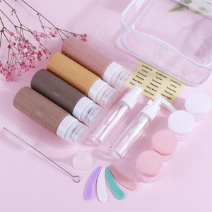 Ensemble de flacons de voyage essentiels 100 ml et en silicone avec bouchon anti-fuite, pour voyages d'affaires et activités de plein air, lot de kits d'emballage - Product Image 3