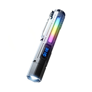 Ly-108 Flashlight Rgb Side Light Magnetic <b>Pen</b> Clip Strong Beam Rechargeable Led Outdoor Use - Product Image 5