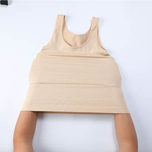 Body de Nylon y Spandex Sin Costuras, Transpirable, Tipo Camiseta, Personalizable, Moldeador de Cuerpo Reductor para Uso Diario, <span class=keywords><strong>Mercadoria</strong></span> - Product Image 6