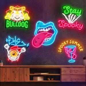 UV-gedruckte Leucht reklame Benutzer definiertes Logo Leucht reklame Einzigartige hand gefertigte LED-Neonlichter Business-Zeichen und Event-Wand kunst - Product Image 5
