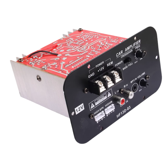 DC12V 400W Car Subwoofer Amplifier Board Full Range Bass Switchable Audio Power Amp Module DIY