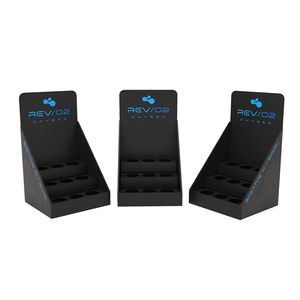 Boîtes de présentation de produits en carton personnalisées avec impression de logo, pour comptoir de magasin, présentoir publicitaire de comptoir - Product Image 1