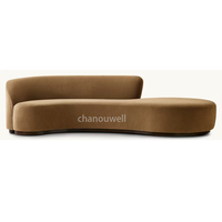 2024 Chanouwell nouveau Design cadre en bois massif intérieur canapé sectionnel canapé combinaison meubles pour la vie en intérieur