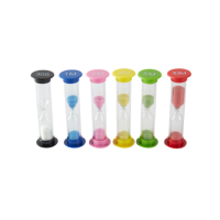 Minuteur sablier moderne pour enfants, 1/2/3/5/10 minutes, sans fuite, écologique, idéal pour les jeux de table ou comme ornement
