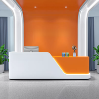 Mostrador de Recepción para Clínica Dental, Mostrador de Caja para Salón de Belleza, Mostrador de Información para Hospital Dental, Estación de Enfermería, Mostrador de Orientación para Pacientes