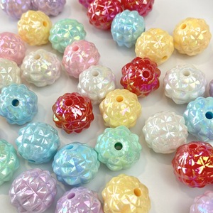 Cuentas de Acrílico de Color Sólido con Forma de Piña AB, Material para Accesorios de Joyería, Colgantes para Teléfonos y Llaveros, Cuentas Sueltas al por Mayor - Product Image 1