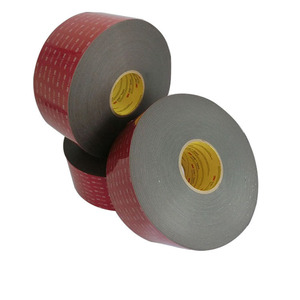 Nastro <span class=keywords><strong>Biadesivo</strong></span> 3M VHB <span class=keywords><strong>Nero</strong></span> ad Alte Prestazioni, 5930 e 5952, Spessore 0,8mm, Schiuma Resistente - Product Image 4