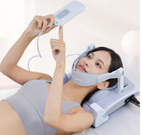 Dispositivo Eléctrico Médico de Tracción Cervical, Estirador Cervical para Alivio del Dolor de Cuello y Calentamiento