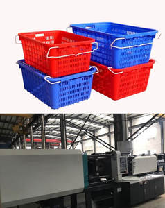 Equipo para producir cajas de plástico para frutas, caja de inyección, línea de producción de moldes a la venta - Product Image 6