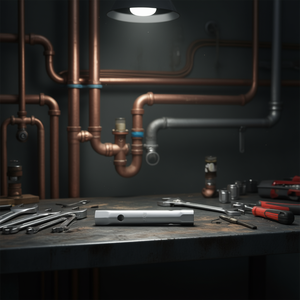 Llave para tubos Fervi con vaso hexagonal de 18x19mm para reparación de fontanería - Product Image 3