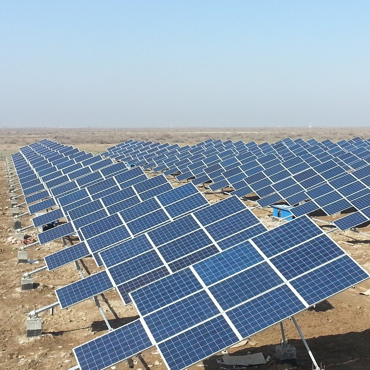 Скошенный одноосевой фотогальванический кронштейн для слежения за солнечной батареей