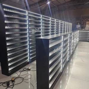 Estantes de Metal para Cigarrillos, Estante de Exhibición de Tabaco con Empujadores, Armario para Cigarrillos, Accesorio para Tienda - Product Image 2