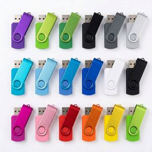 แฟลชไดรฟ์ USB แบบหมุนได้ โปรโมชั่นขายดี รับทำโลโก้ ความจุสูง 16G 32G 64G 128G OTG สำหรับโทรศัพท์มือถือ ขายส่ง - Product Image 1
