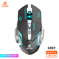 Souris de jeu sans fil Jeqang nouvelle génération 6D avec éclairage coloré et fonctionnalités Bluetooth